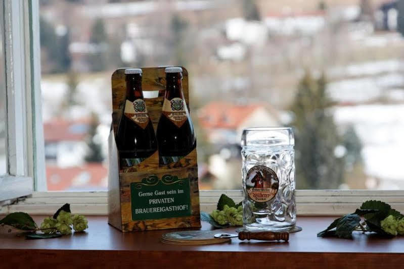 Brauerei-Gasthof Eck Böbrach Eksteriør bilde